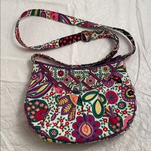 Vera Bradley Viva La Vera multicolor floral crossbody bag